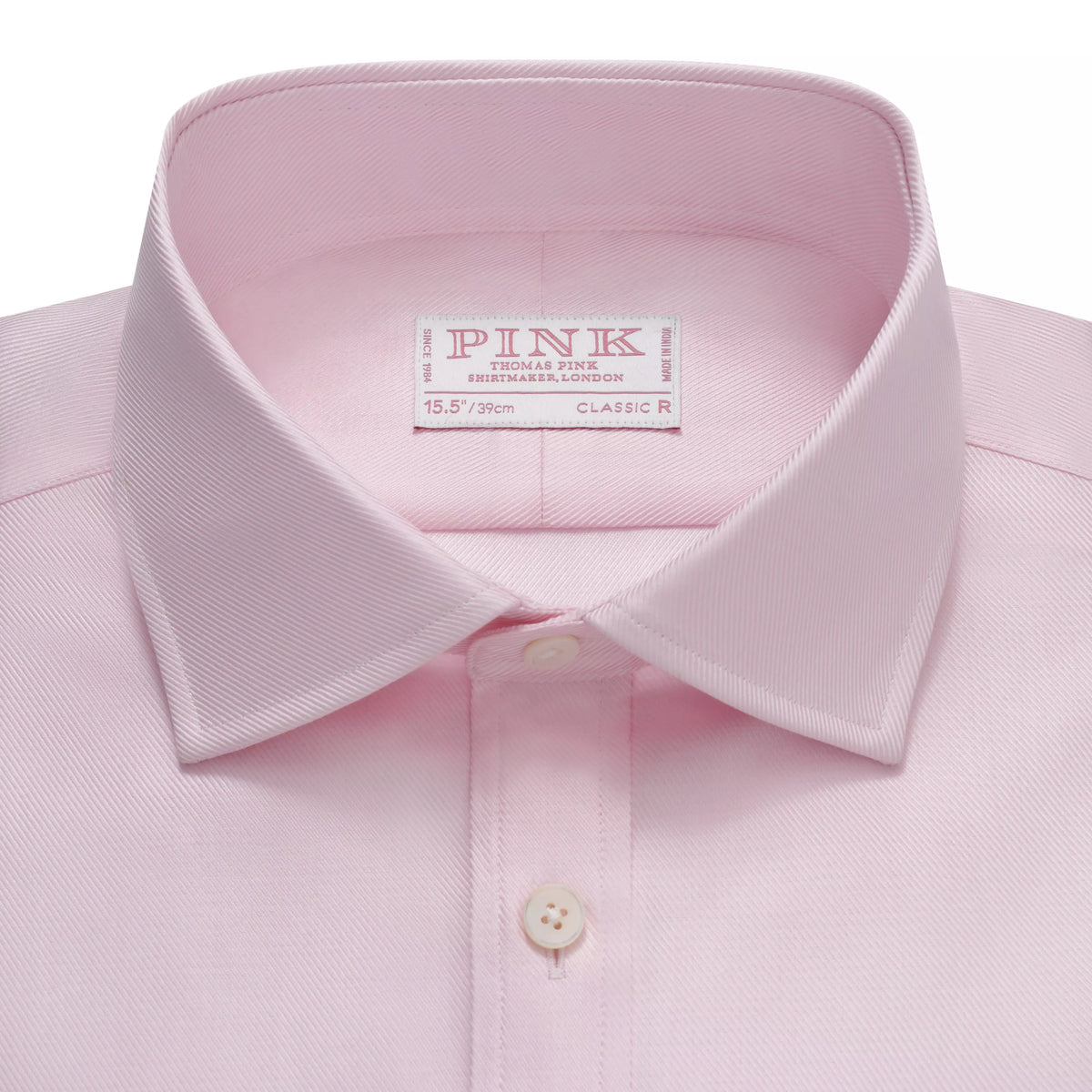 Pale Pink Classic Fit Royal Twill Formal Shirt